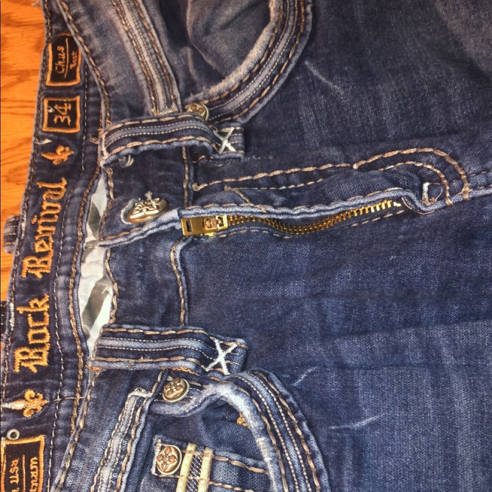 Men’s rock revival jeans, LIKE BRAND NEW.